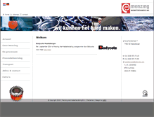 Tablet Screenshot of menzingwb.nl